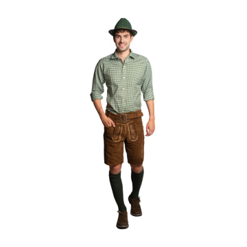 Lederhose Brixental Short Darkbrown