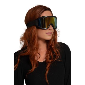 Ski Bril Zwart - 6 Pack