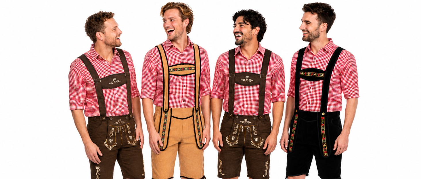 Goedkope lederhose kopen