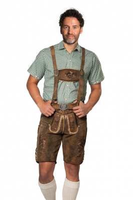 Lederhose Kitzbuhel Kort - XS/46
