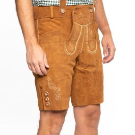 Lederhose Alpentraum Short Brown - M/50