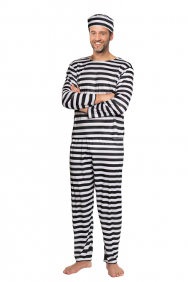 Prisoner Black/White - 2XL