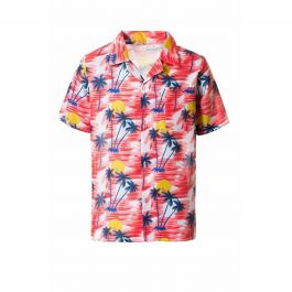 Hawai Shirt Rood - 2XL