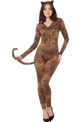 Luipaard Catsuit - XS