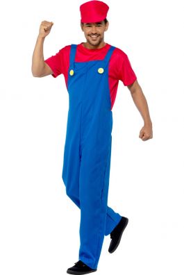Boy Plumber Red - S