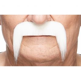 Mustache White - 6 Pack