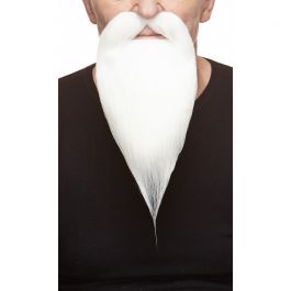 Philosopher Mustache & Beard White - 6 Pack