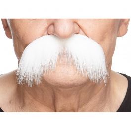 Walrus Mustache White - 6 Pack