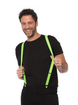Suspenders Neon Green - Width 2,5 cm