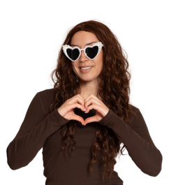 Love Glasses Pearls - 12 Pack
