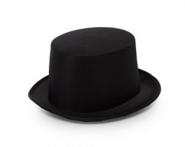 Top Hat Satin Black - 6 Pack
