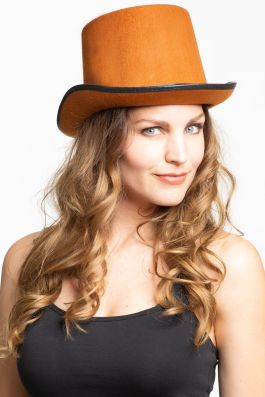 Top Hat Brown Felt