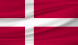Country Flag Denmark 90 x 150 cm - 100% polyester