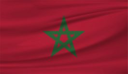 Country Flag Morocco 90 x 150 cm - 100% polyester
