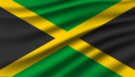 Country Flag Jamaica 90 x 150 cm - 100% polyester