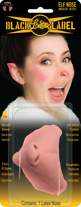 Black Label Latex Noses - Elf Nose
