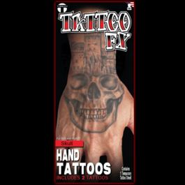Hand Tattoo FX - Skull
