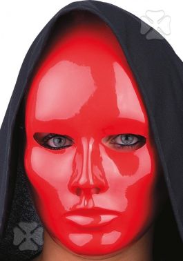 Red face mask
