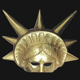Gold Liberty Statue Mask