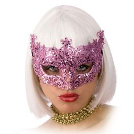 Pink Glitter Mask