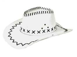 Cowboy Hoed Wit