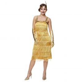 Gold Flapper Dress