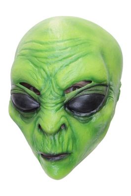 Volledig Hoofdmasker - Alien Green