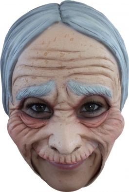 Chinless Mask + Teeth - Old Lady