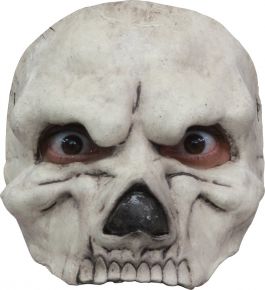 Half Mask - Skull White