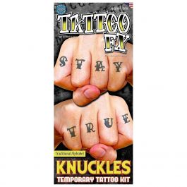 Costume Kits - Knuckles - Alphabet Traditional