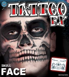Costume Face Kits - Skull Face