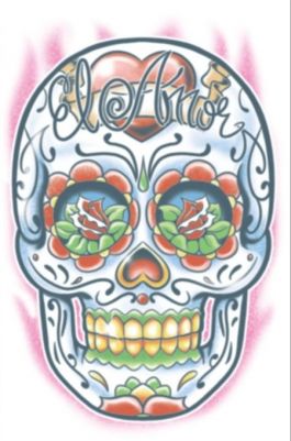 Day Of The Dead Tattoo  - El Amor