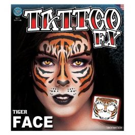 Costume Face Kit - Tijger