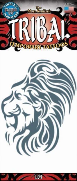 Tribal Tattoos - Lion