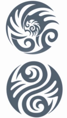 Tribal Tattoos - Circles