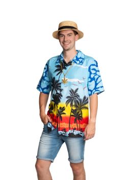 Hawai Shirt Paradise Blue
