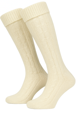 Oktoberfest Knee Socks Deluxe Off-White