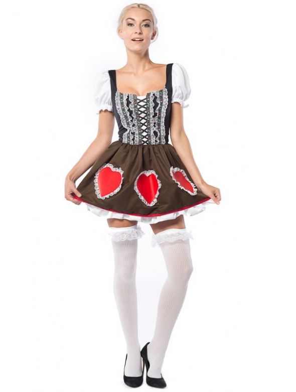 Dirndl Heidi Heart