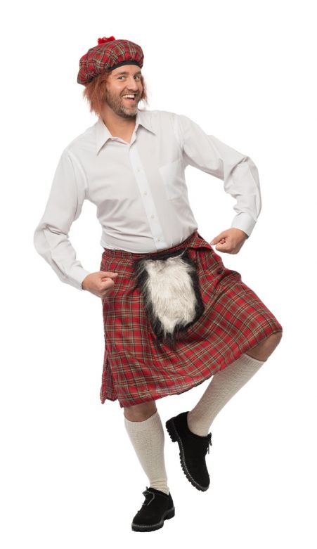 Scottish Man Costume - One-Size