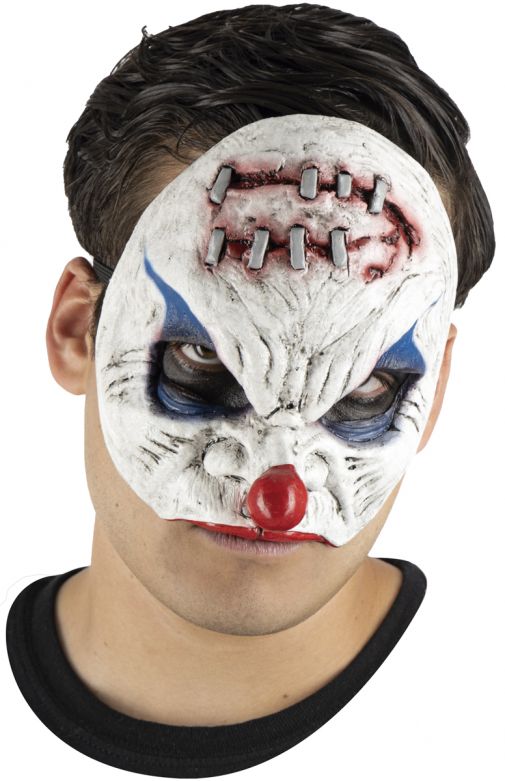 Half Mask - Patched Clown
