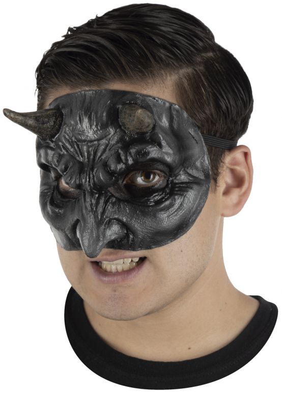 Half Mask - Devil Black