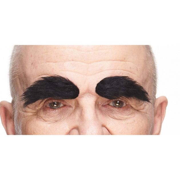 Bushy Eyebrows Black - 6 Pack