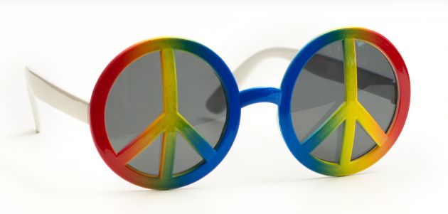 Hippie Peace Glasses