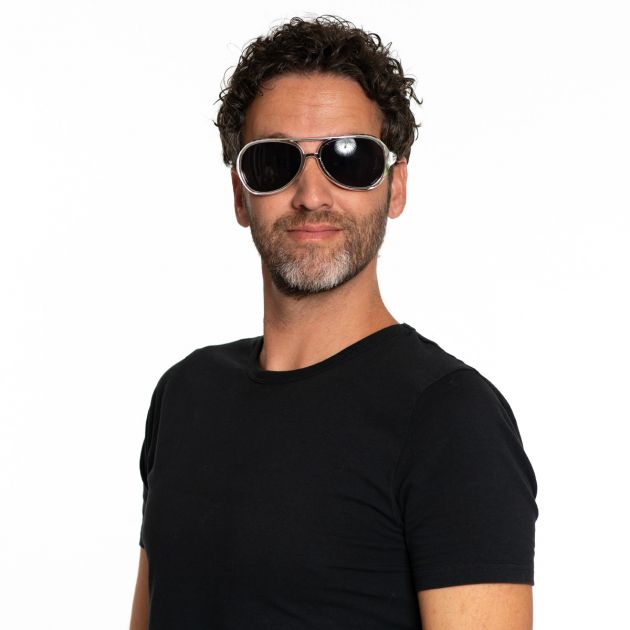 Elvis Glasses Silver