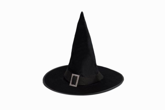 Witch Hat Velours Black