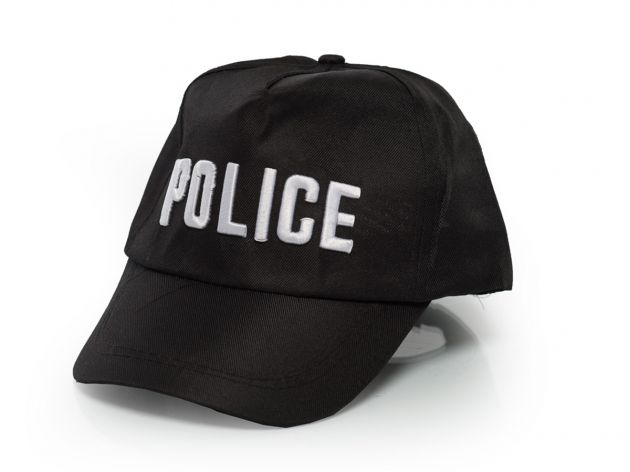 Police Cap - 6 Pack
