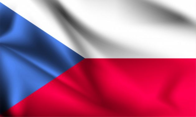 Country Flag Czech Republic 90 x 150 cm - 100% polyester