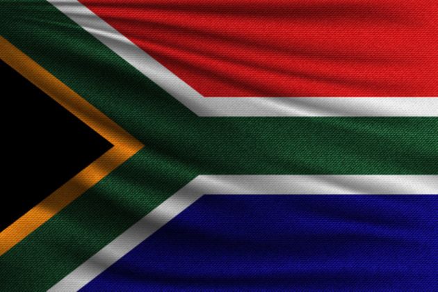 Country Flag South Africa 90 x 150 cm - 100% polyester