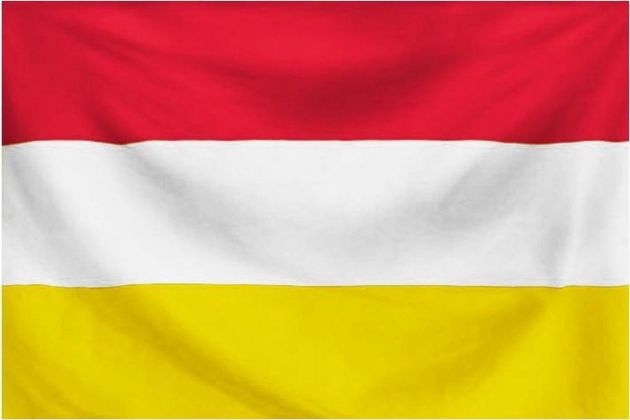 Flag Oeteldonk -  Red/White/Yellow - 90 x 150 cm - 3 Pack