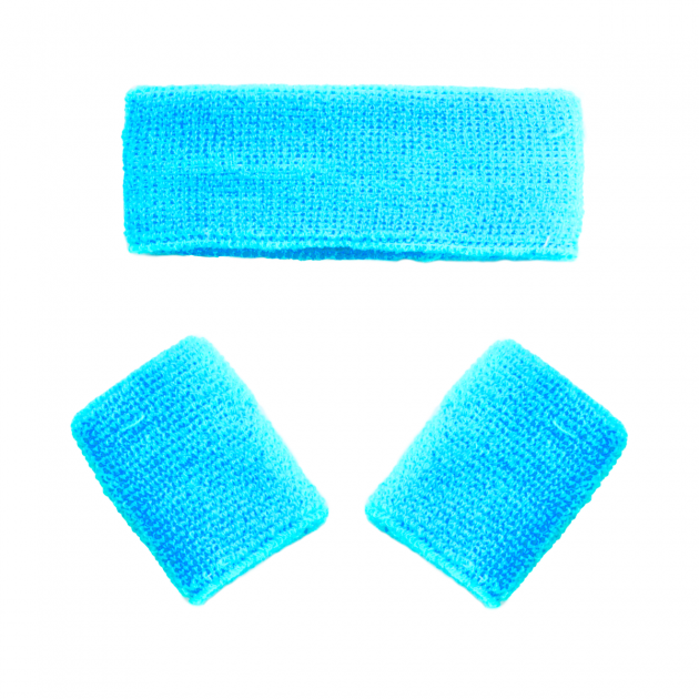 Turquoise Set Headband/Wristbands